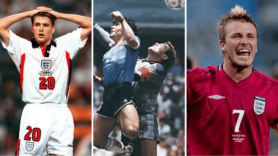 Decades of Drama: England and Argentina's World Cup Battle